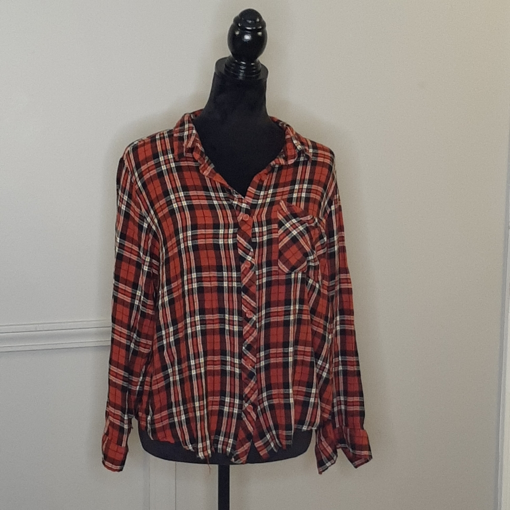 Orange Plaid